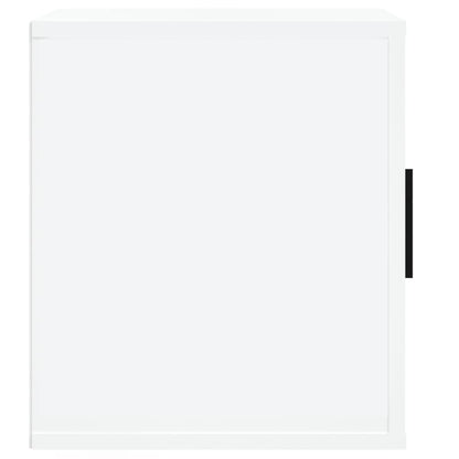 vidaXL TV Cabinet High Gloss White 100x35x40 cm Engineered Wood