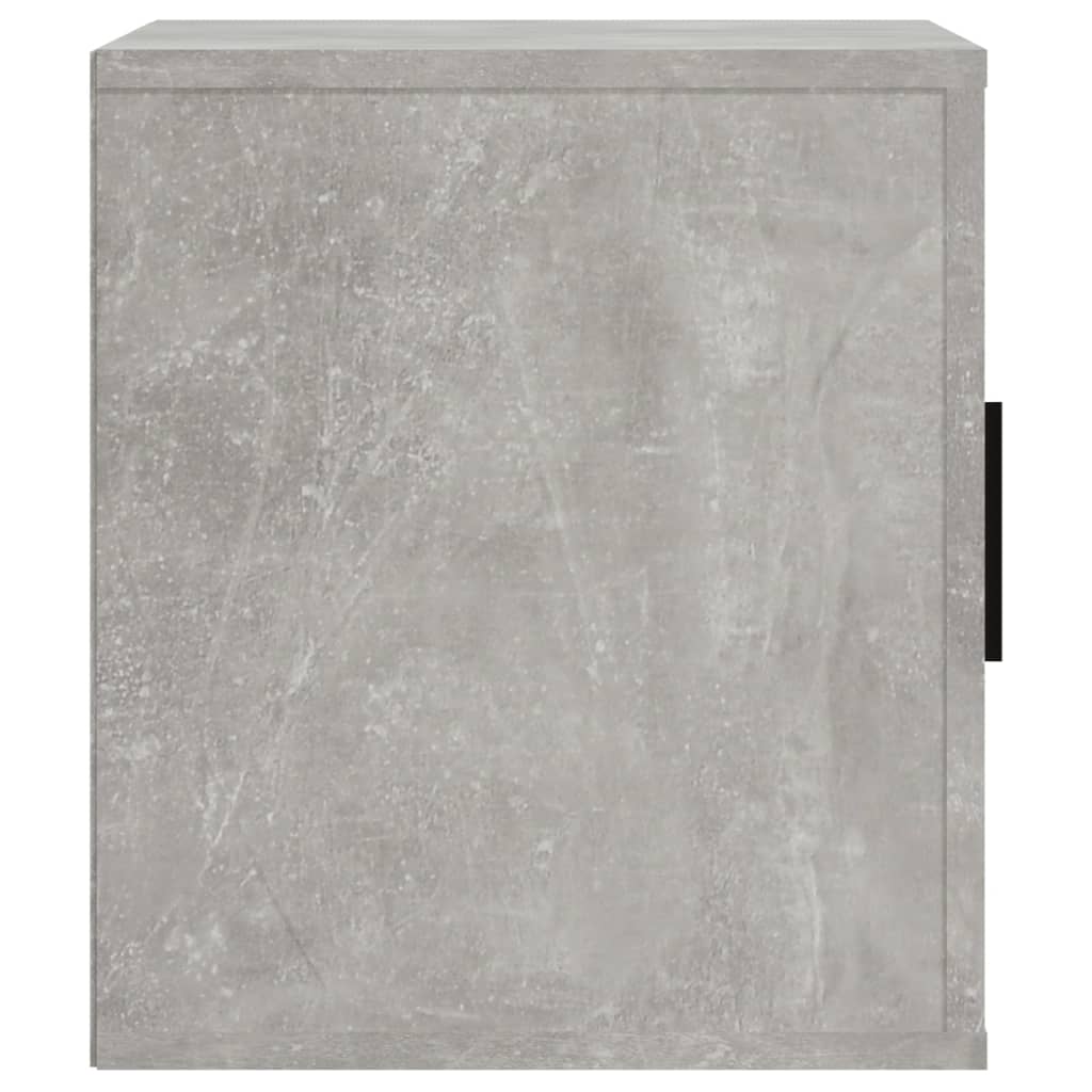 vidaXL TV Cabinet Concrete Grey 100x35x40 cm Engineered Wood