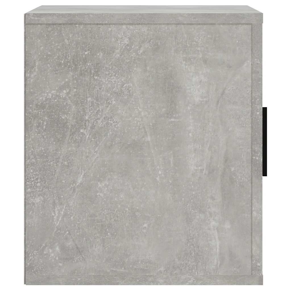 vidaXL TV Cabinet Concrete Grey 100x35x40 cm Engineered Wood