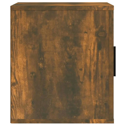vidaXL TV Cabinet Smoked Oak 100x35x40 cm Engineered Wood