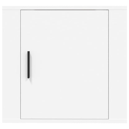vidaXL Wall-mounted Bedside Cabinets 2 pcs White 50x30x47 cm