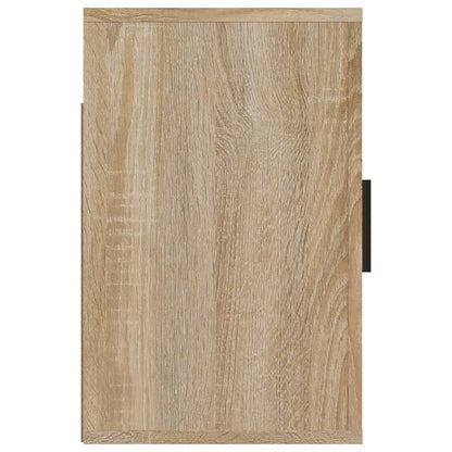 vidaXL Wall-mounted Bedside Cabinets 2 pcs Sonoma Oak 50x30x47 cm