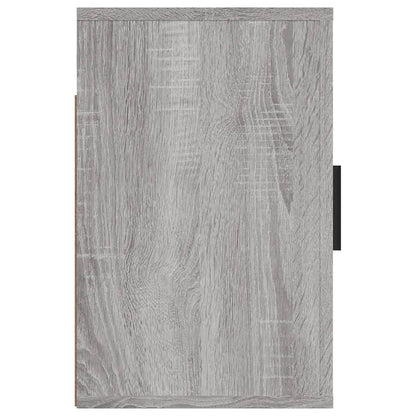 vidaXL Wall-mounted Bedside Cabinets 2 pcs Grey Sonoma 50x30x47 cm