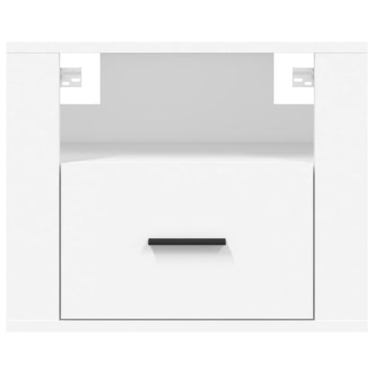 vidaXL Wall-mounted Bedside Cabinets 2 pcs White 50x36x40 cm