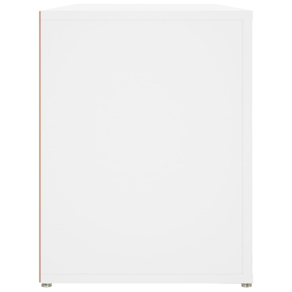 vidaXL Shoe Rack White 100x35x45 cm Engineered Wood