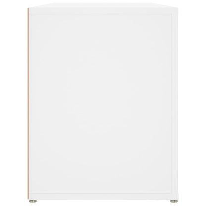 vidaXL Shoe Rack White 100x35x45 cm Engineered Wood