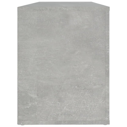vidaXL Shoe Cabinet Concrete Grey 100x35x45 cm Engineered Wood