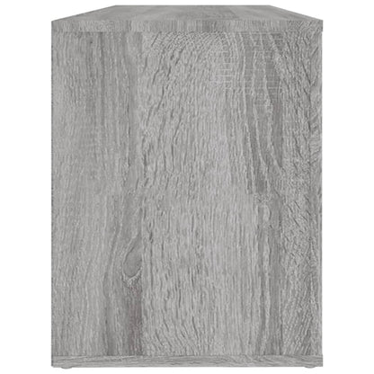 vidaXL Shoe Cabinet Grey Sonoma 100x35x45 cm Engineered Wood