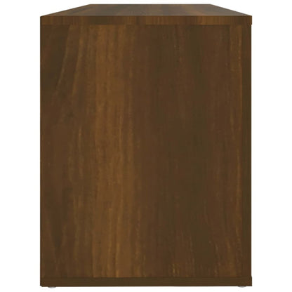 vidaXL Shoe Cabinet Brown Oak 100x35x45 cm Engineered Wood