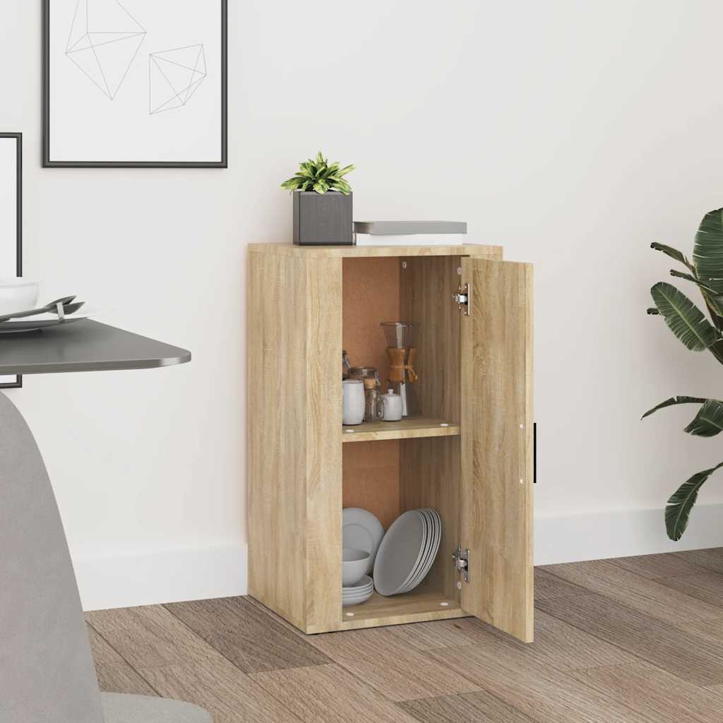 vidaXL Sideboard Sonoma Oak 40x33x70 cm Engineered Wood