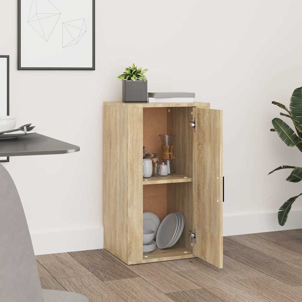 vidaXL Sideboard Sonoma Oak 40x33x70 cm Engineered Wood