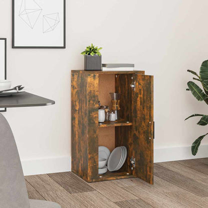 vidaXL Sideboard Smoked Oak 40x33x70 cm Engineered Wood