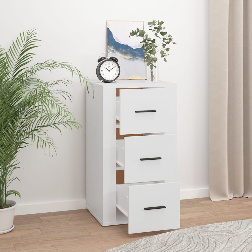 vidaXL Sideboard White 40x33x70 cm Engineered Wood