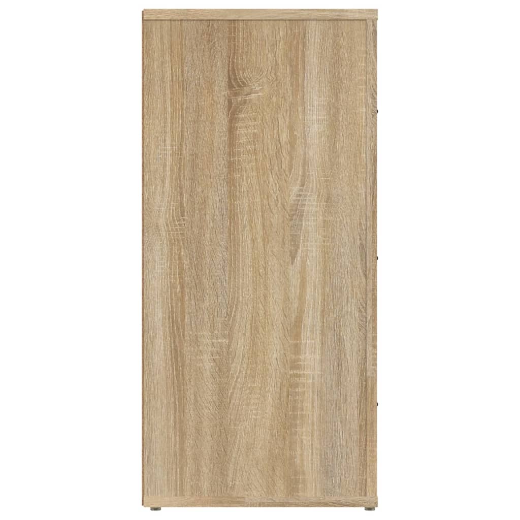 vidaXL Sideboard Sonoma Oak 40x33x70 cm Engineered Wood