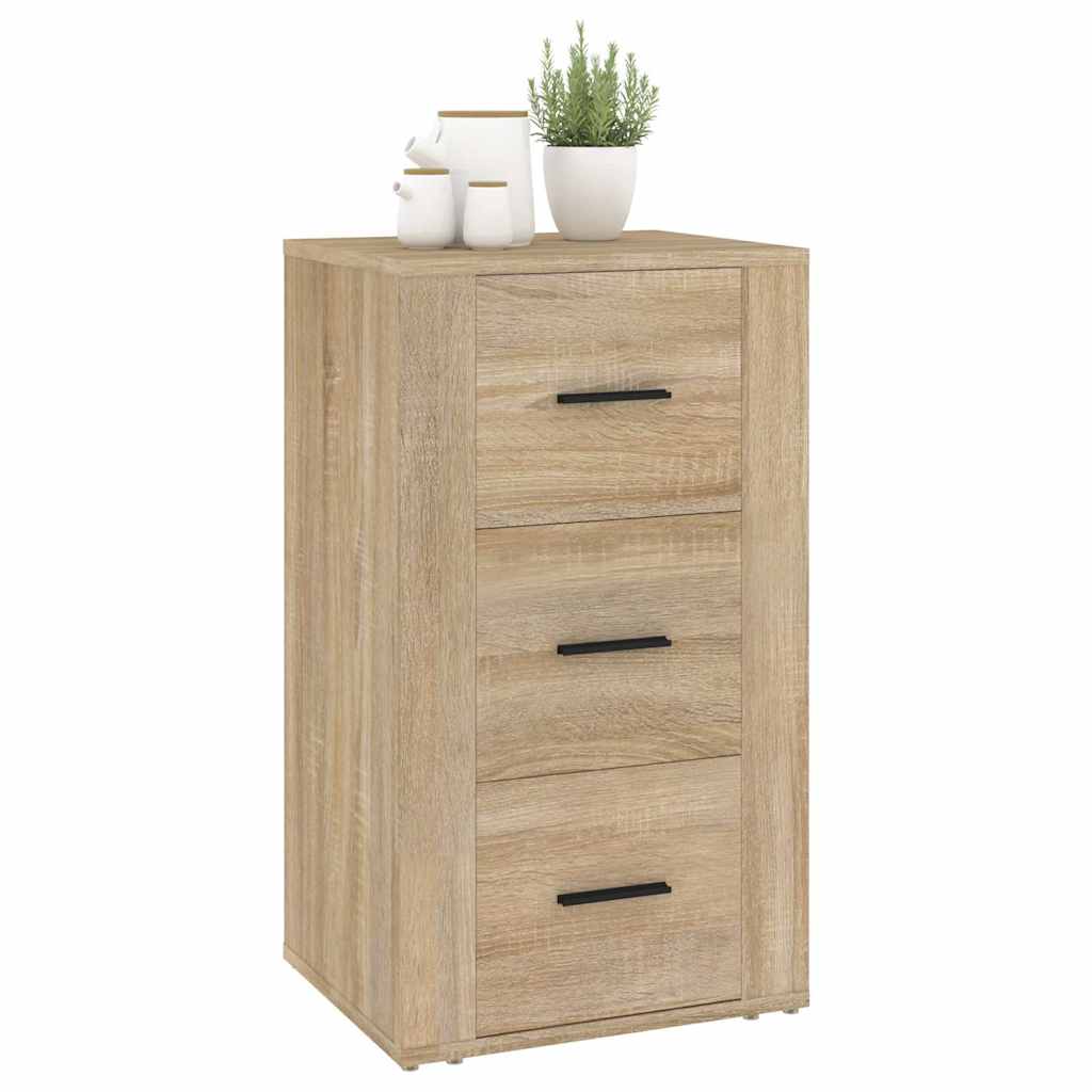 vidaXL Sideboard Sonoma Oak 40x33x70 cm Engineered Wood