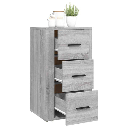 vidaXL Sideboard Grey Sonoma 40x33x70 cm Engineered Wood