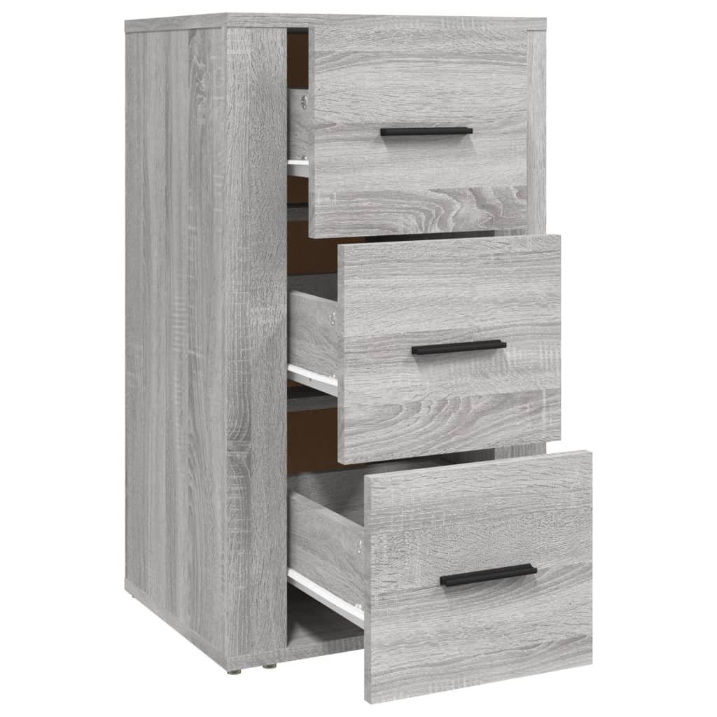 vidaXL Sideboard Grey Sonoma 40x33x70 cm Engineered Wood