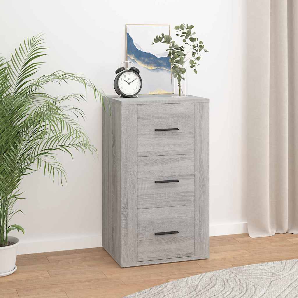 vidaXL Sideboard Grey Sonoma 40x33x70 cm Engineered Wood