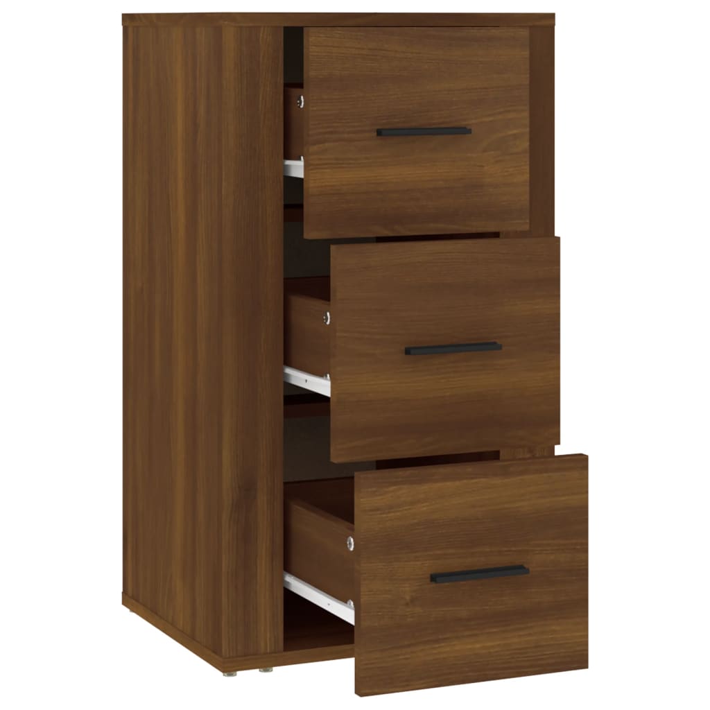 vidaXL Sideboard Brown Oak 40x33x70 cm Engineered Wood