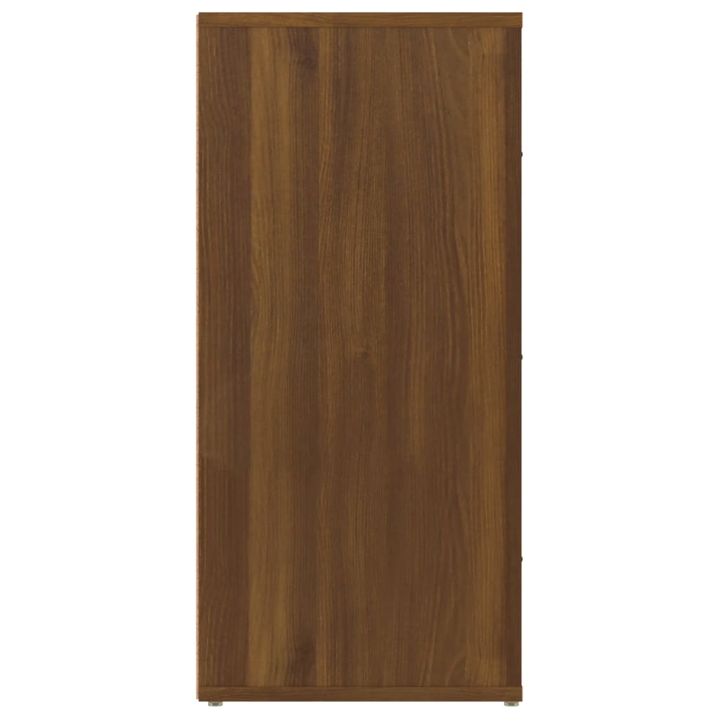 vidaXL Sideboard Brown Oak 40x33x70 cm Engineered Wood