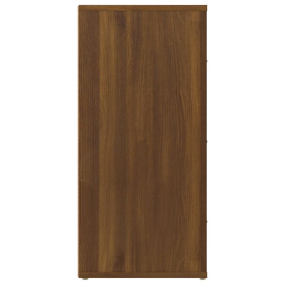 vidaXL Sideboard Brown Oak 40x33x70 cm Engineered Wood