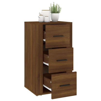 vidaXL Sideboard Brown Oak 40x33x70 cm Engineered Wood