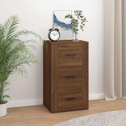 vidaXL Sideboard Brown Oak 40x33x70 cm Engineered Wood