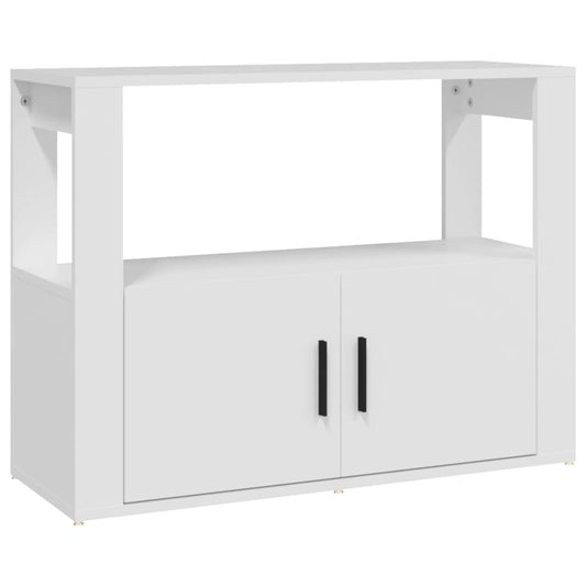 vidaXL Sideboard White 80x30x60 cm Engineered Wood