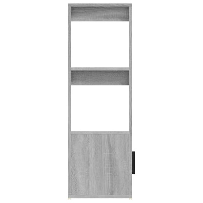 vidaXL Sideboard Grey Sonoma 80x30x90 cm Engineered Wood
