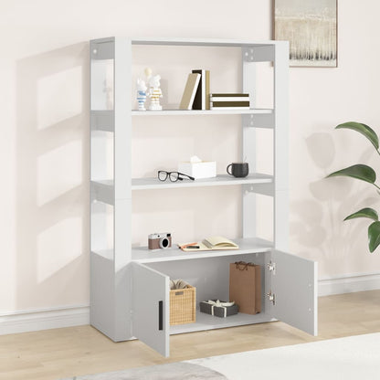 vidaXL Sideboard White 80x30x119.5 cm Engineered Wood