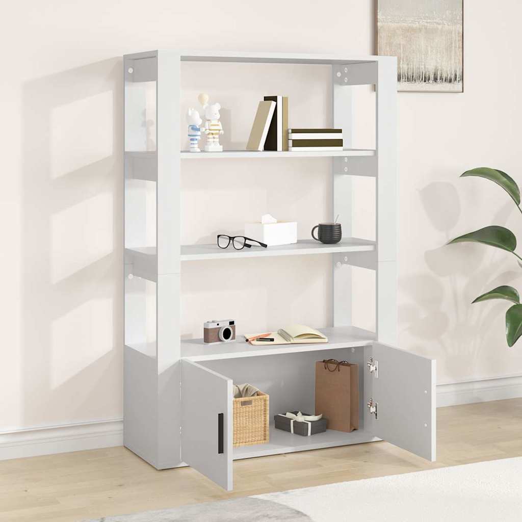 vidaXL Sideboard White 80x30x119,5 cm Engineered Wood