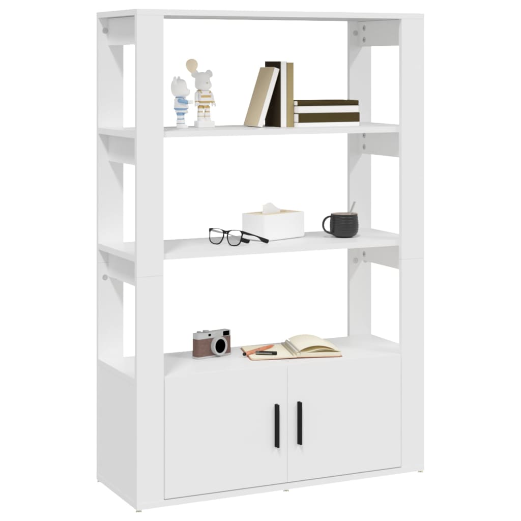 vidaXL Sideboard White 80x30x119.5 cm Engineered Wood