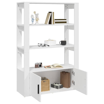 vidaXL Sideboard White 80x30x119,5 cm Engineered Wood