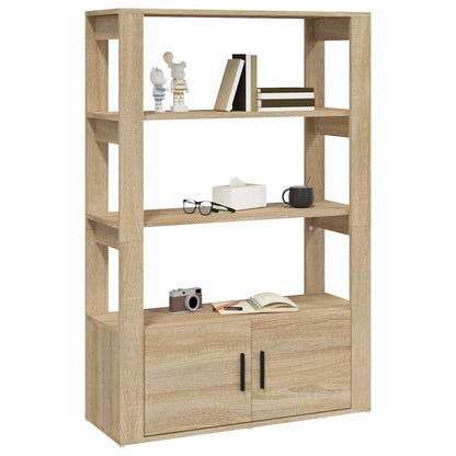 vidaXL Sideboard Sonoma Oak 80x30x119,5 cm Engineered Wood