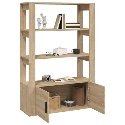 vidaXL Sideboard Sonoma Oak 80x30x119,5 cm Engineered Wood
