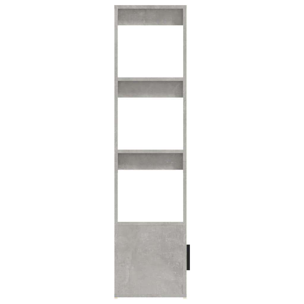 vidaXL Sideboard Concrete Grey 80x30x119.5 cm Engineered Wood