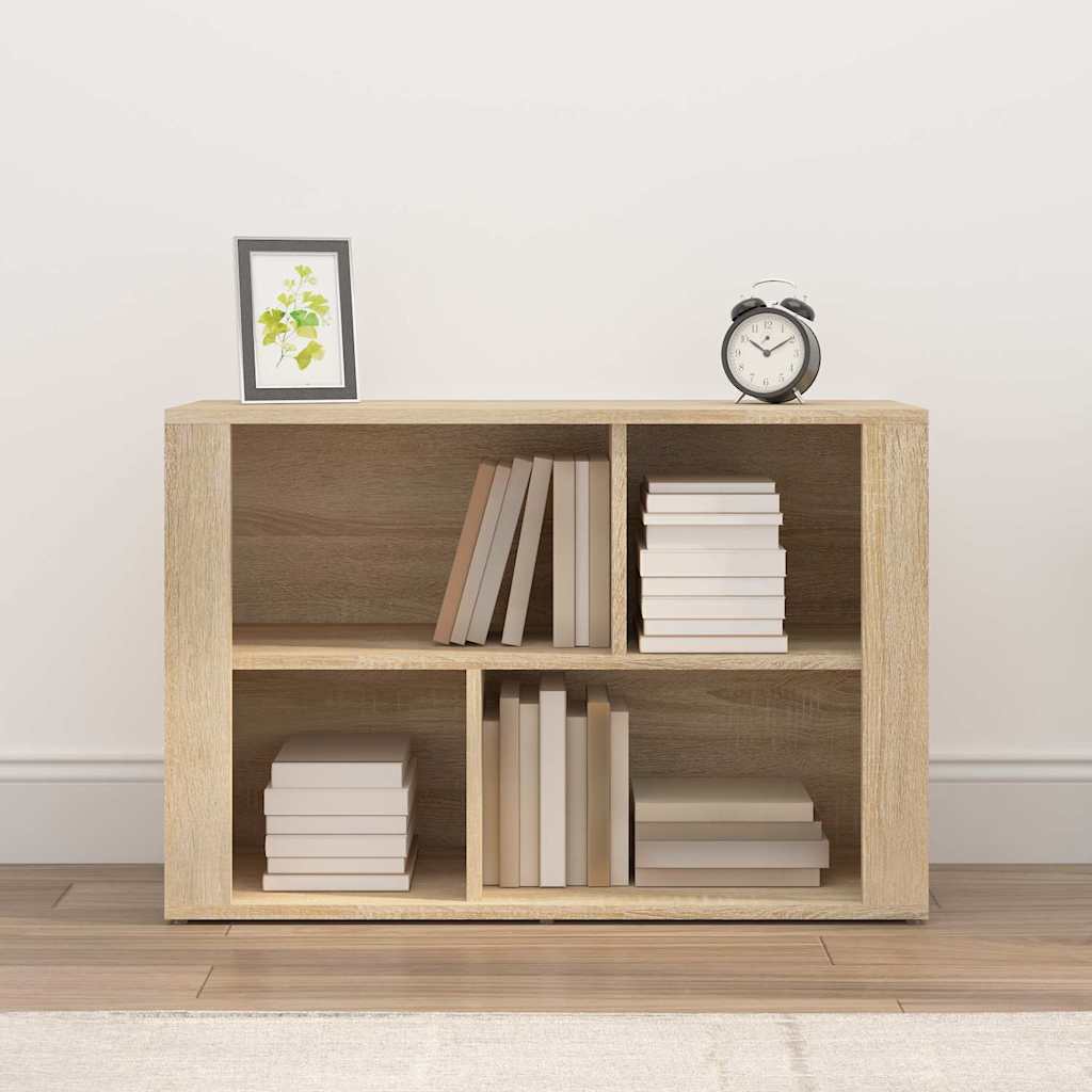 vidaXL Sideboard Sonoma Oak 80x30x54 cm Engineered Wood