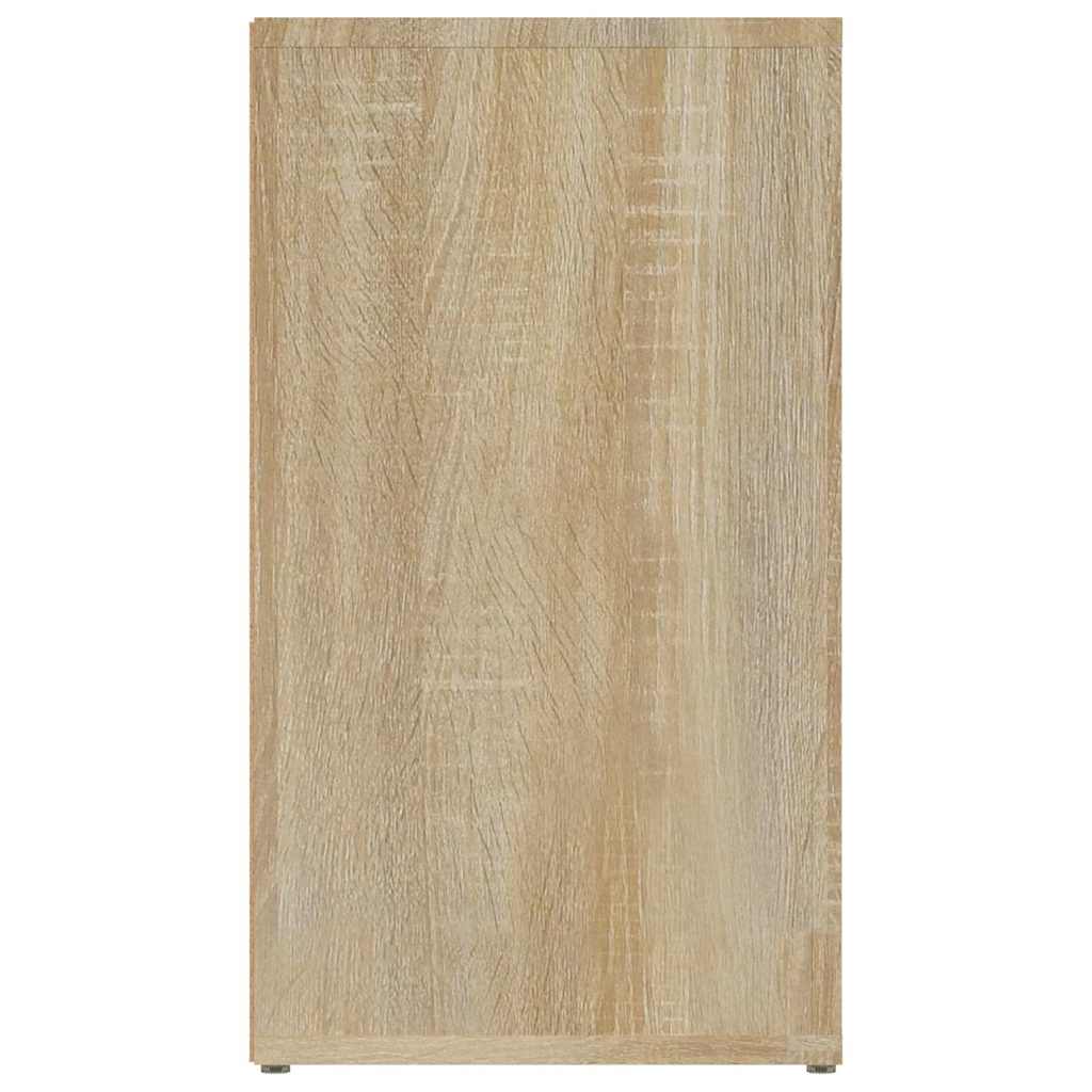 vidaXL Sideboard Sonoma Oak 80x30x54 cm Engineered Wood