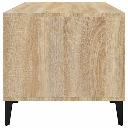 vidaXL Coffee Table Sonoma Oak 90x49x45 cm Engineered Wood
