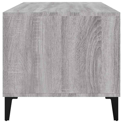 vidaXL Coffee Table Grey Sonoma 90x49x45 cm Engineered Wood