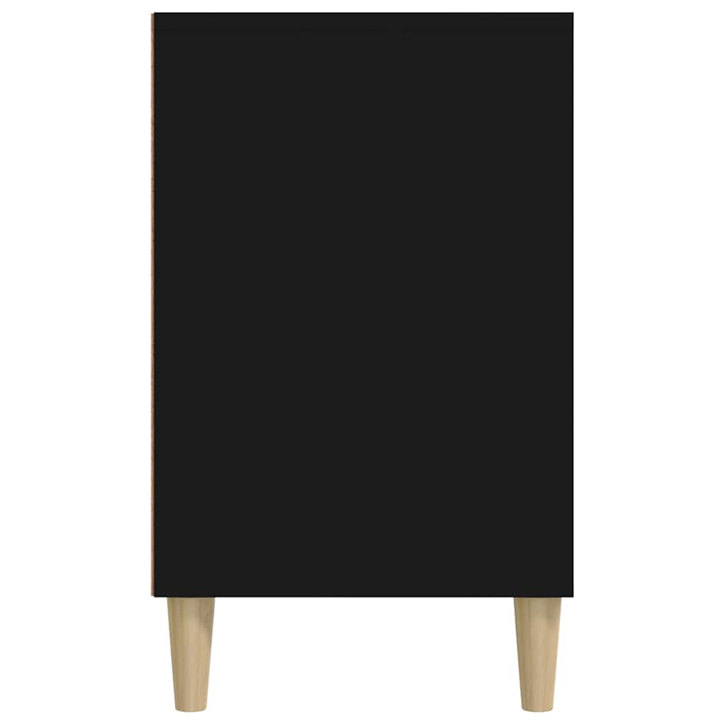 vidaXL Shoe Cabinet Black 102x36x60 cm Engineered Wood