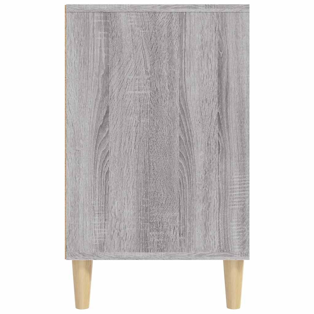 vidaXL Shoe Cabinet Grey Sonoma 102x36x60 cm Engineered Wood