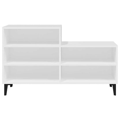 vidaXL Shoe Cabinet White 102x36x60 cm Engineered Wood