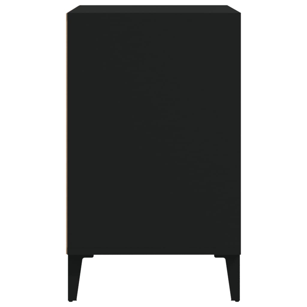 vidaXL Shoe Cabinet Black 102x36x60 cm Engineered Wood