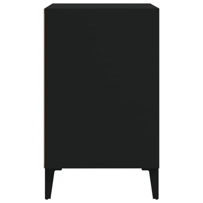 vidaXL Shoe Cabinet Black 102x36x60 cm Engineered Wood