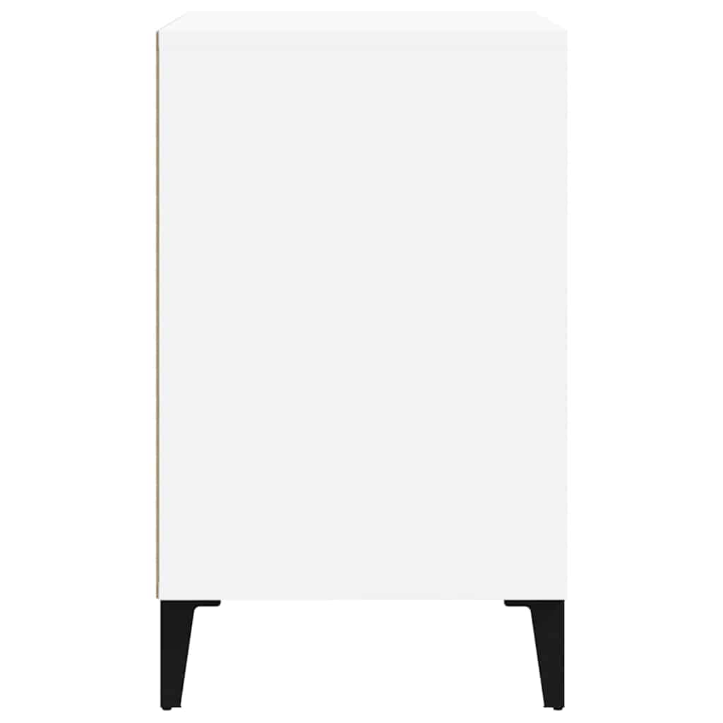 vidaXL Shoe Cabinet High Gloss White 102x36x60 cm Engineered Wood