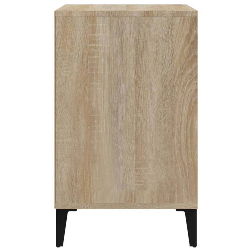 vidaXL Shoe Cabinet Sonoma Oak 102x36x60 cm Engineered Wood