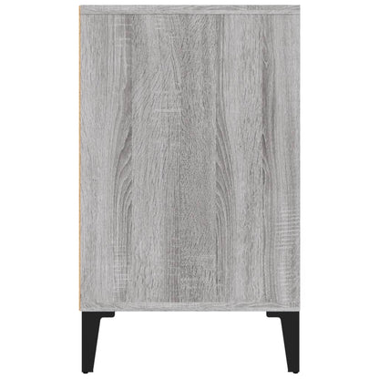 vidaXL Shoe Cabinet Grey Sonoma 102x36x60 cm Engineered Wood