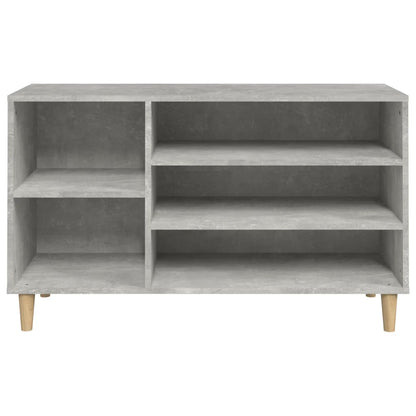 vidaXL Shoe Cabinet Concrete Grey 102x36x60 cm Engineered Wood