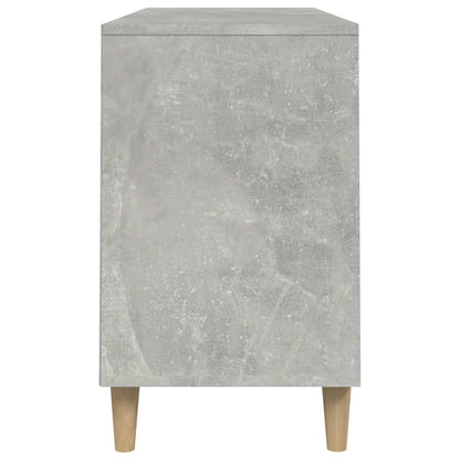 vidaXL Shoe Cabinet Concrete Grey 102x36x60 cm Engineered Wood